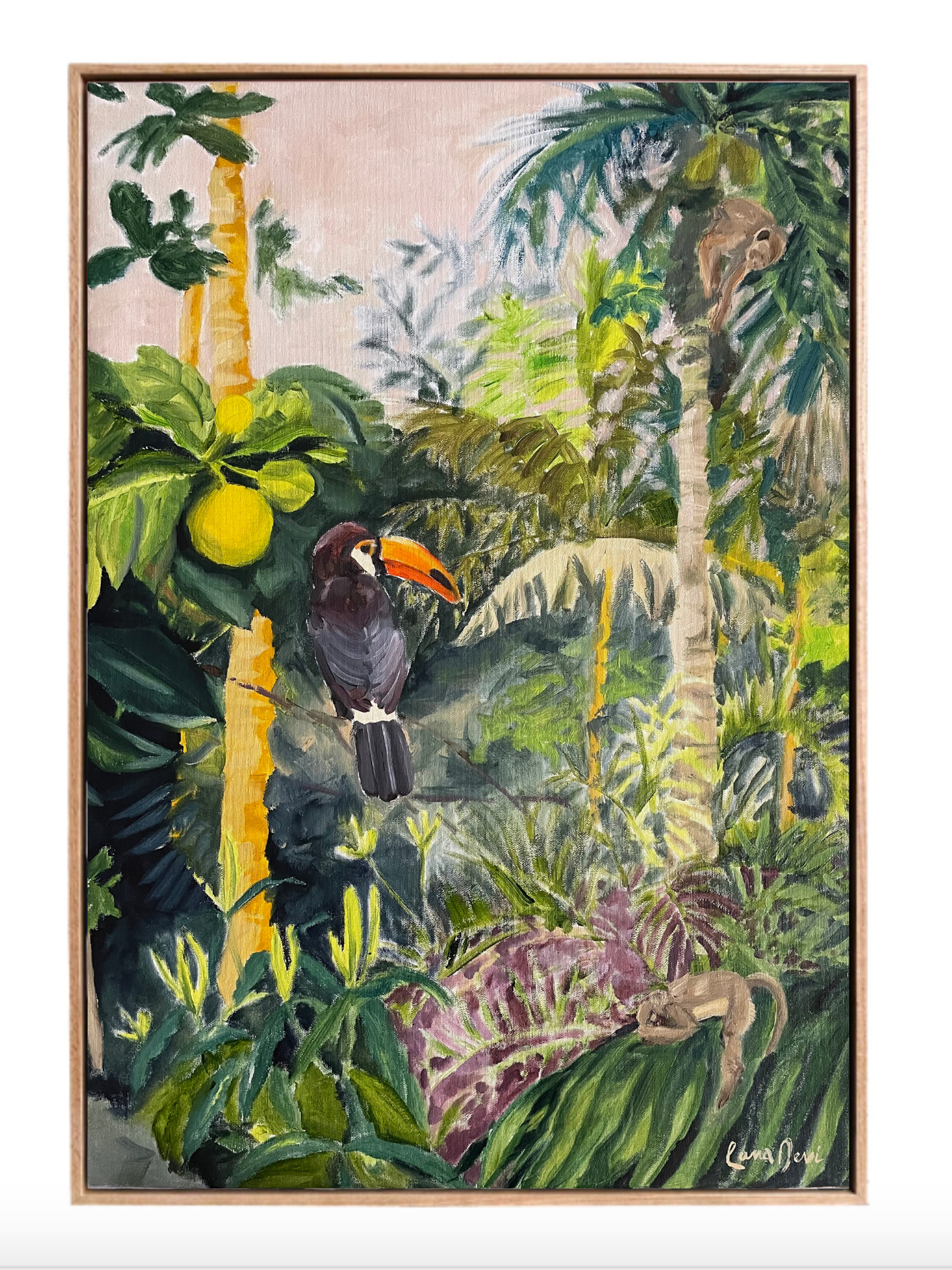tropical zen artwork series by Lana Devi