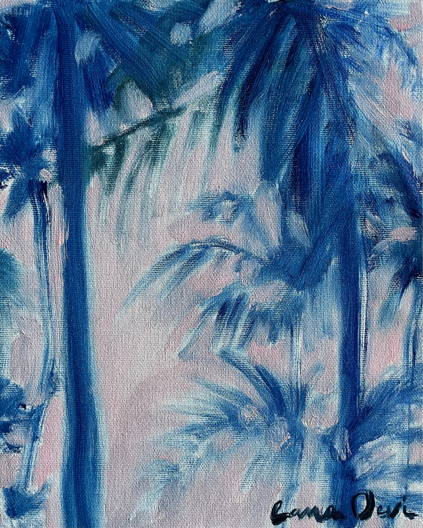 Whispering Palms Collection of paintings in oil by Lana Devi