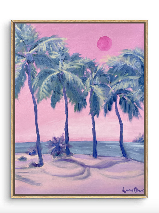 Tropical Collection of paintings in oil by Lana Devi