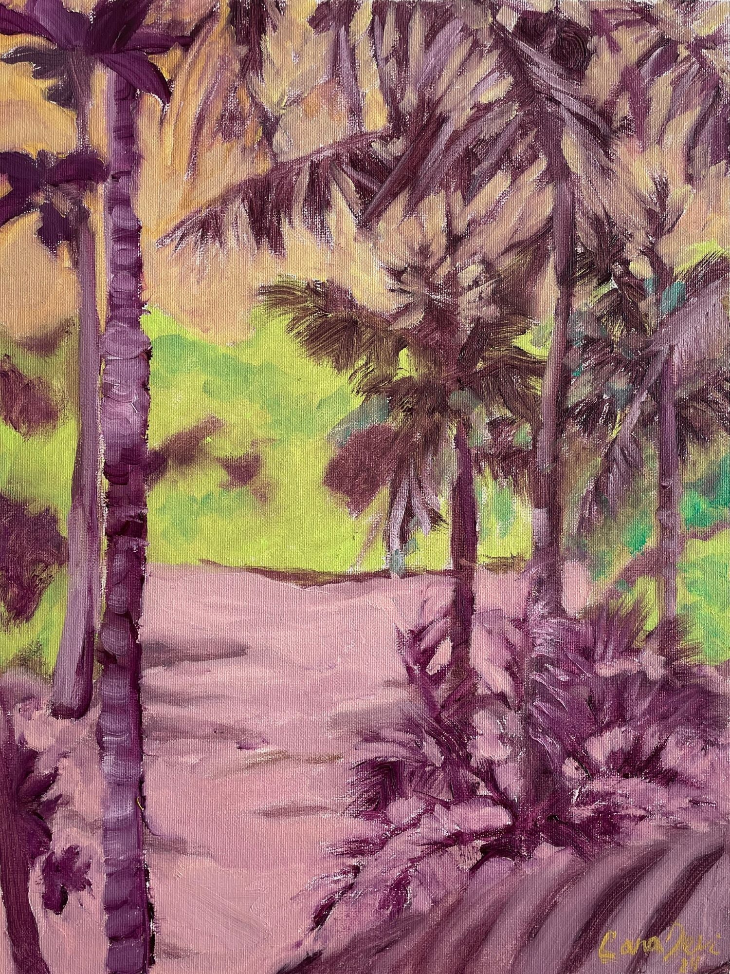 Lana Devi Oil painting