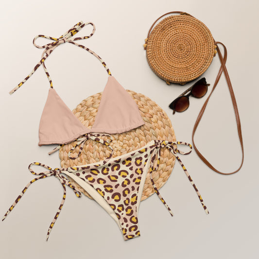 WILD BLISS recycled string bikini set