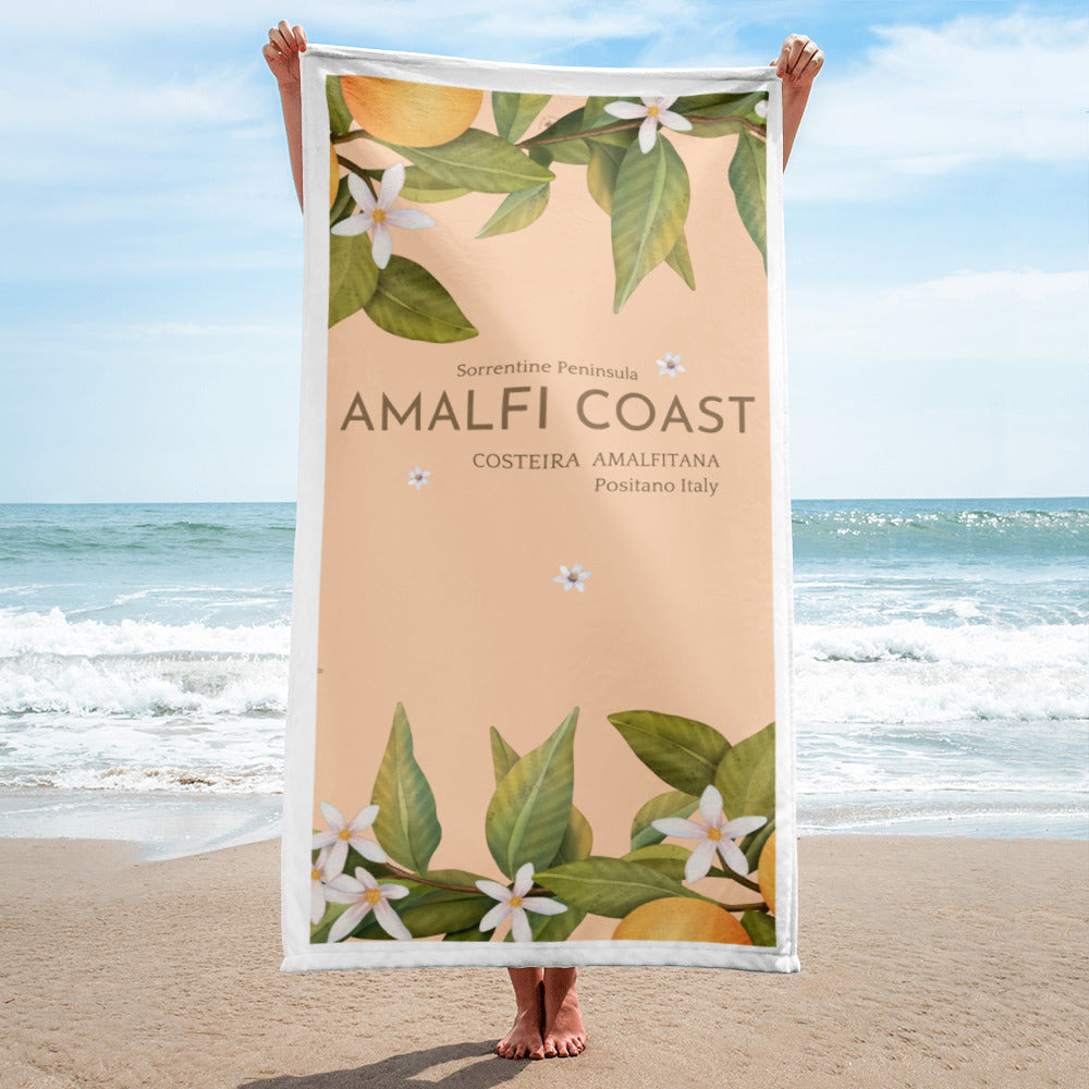 AMALFI COAST POSITANO beach towel