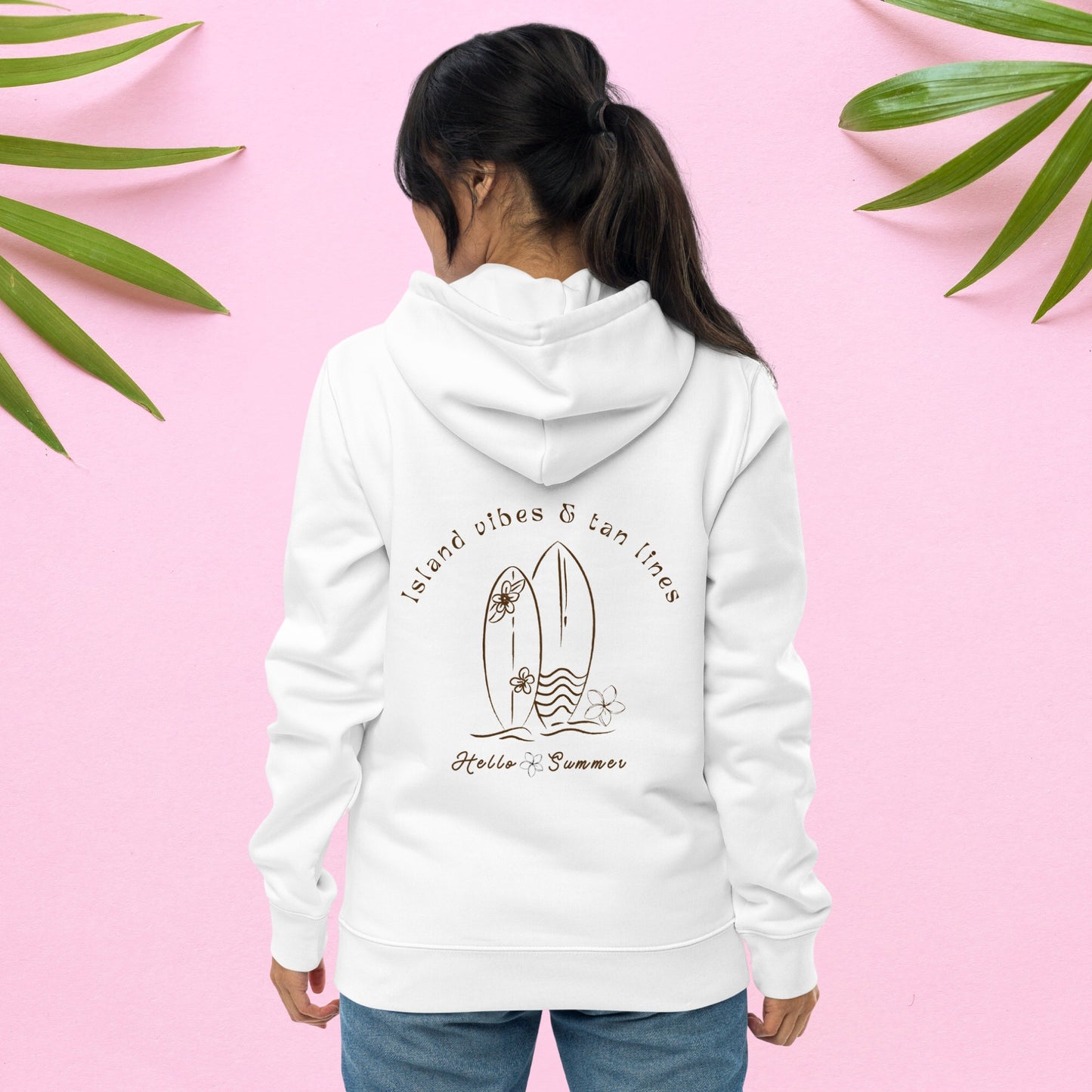 WAIKIKI BEACH essential eco hoodie