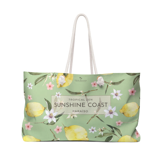 SUNSHINE COAST JADE beach bag