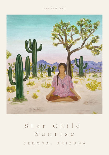 'Star Child Sunrise' Fine Art Print