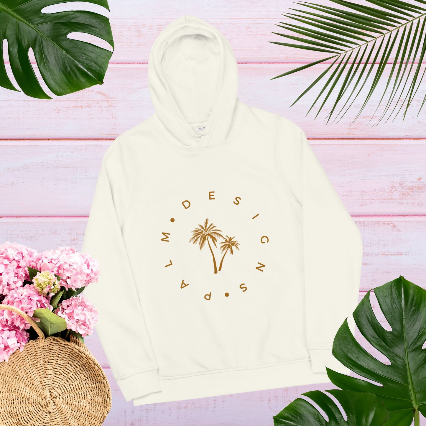 PALM DESIGNS eco fitted hoodie