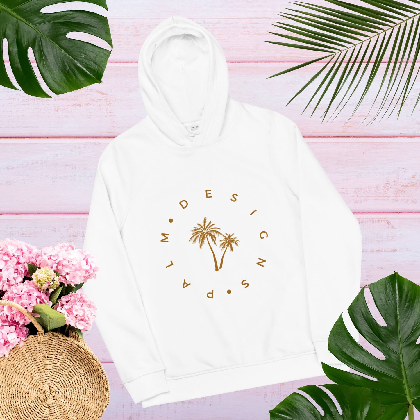 PALM DESIGNS eco fitted hoodie