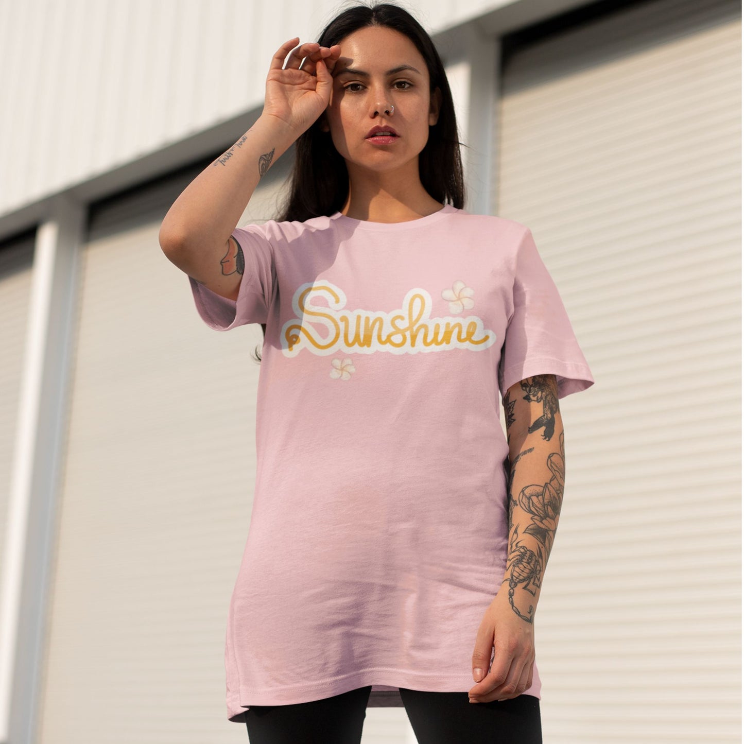 SINSHINE long cotton t-shirt