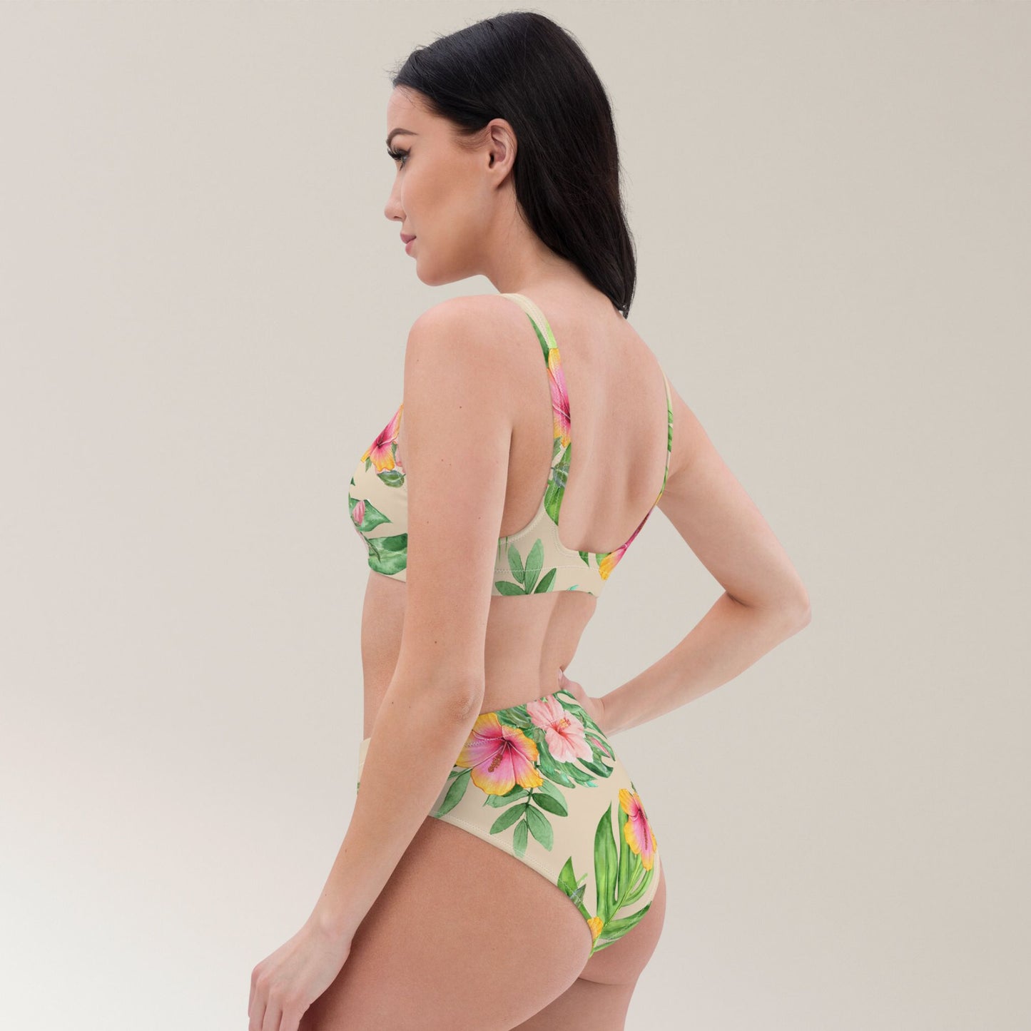 PALM HEAVEN recycled padded bikini top