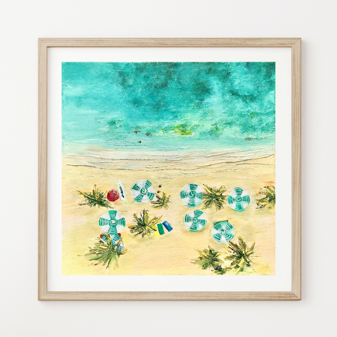 'Beach Time' Fine Art Print