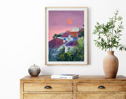 'Sunset Portugal' Fine Art Print