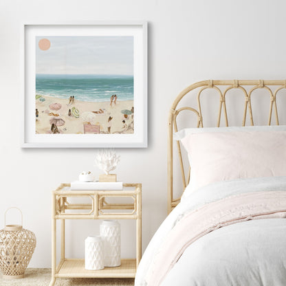 'Sunny Beach' Fine Art Print