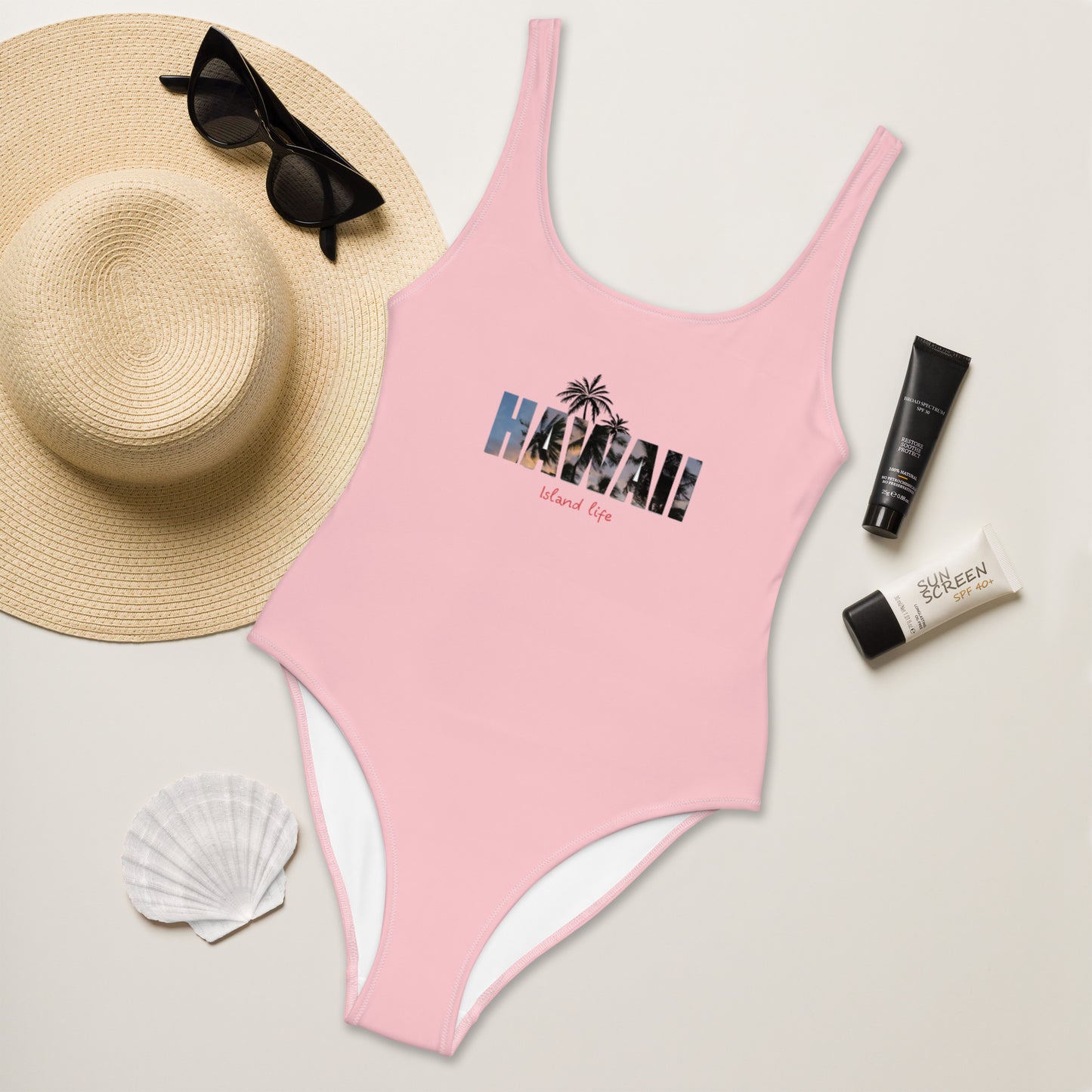 HAWAII ISLAND LIFE One-Piece Swimsuit