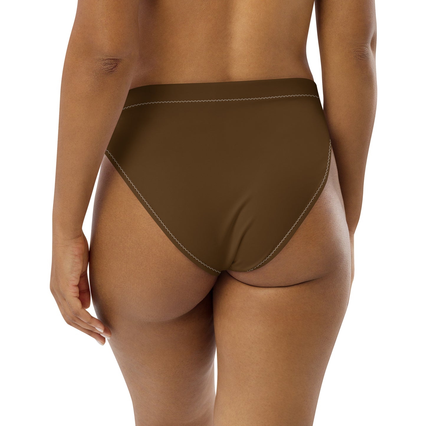 URBAN BRONZE recycled high-waisted bikini bottom