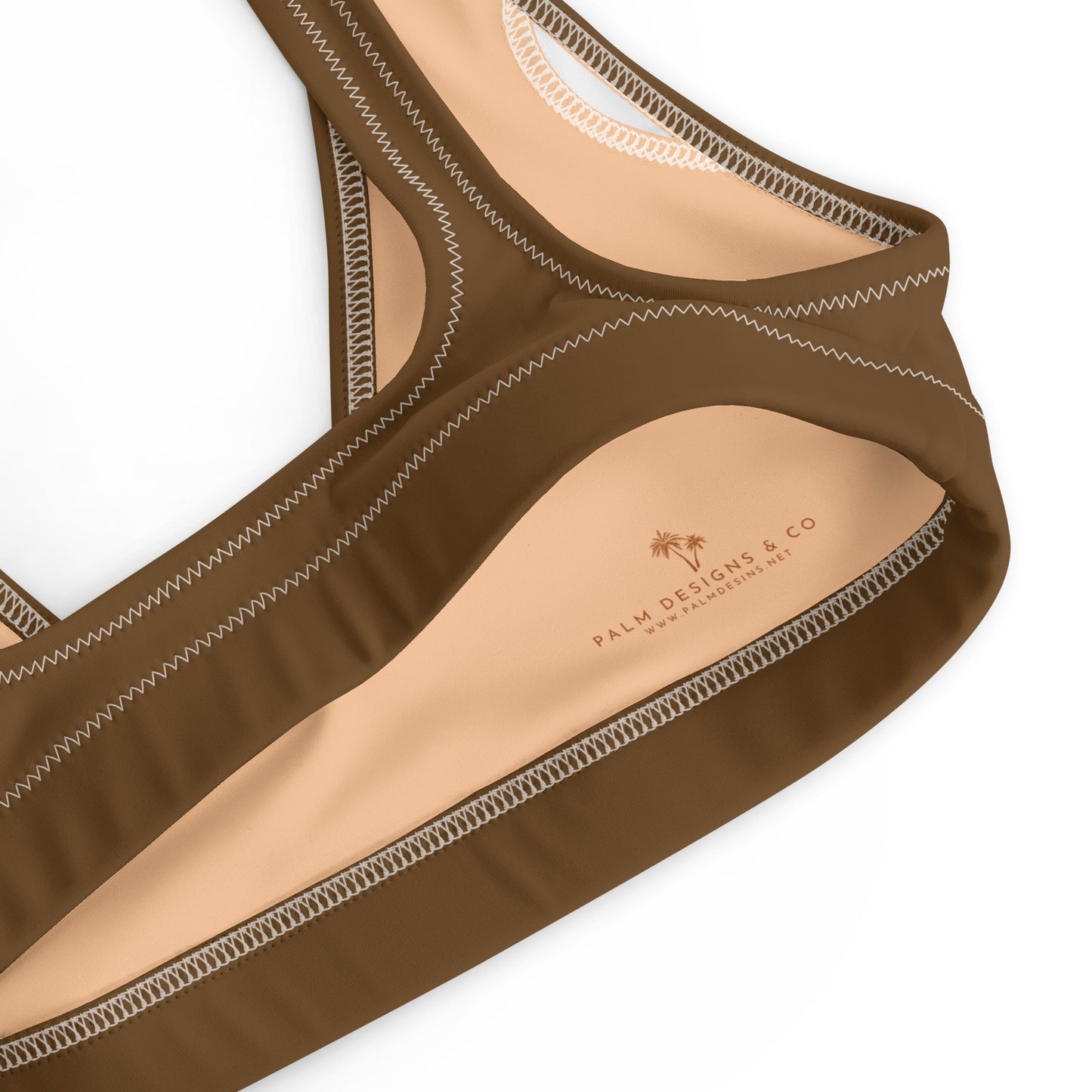 URBAN BRONZE recycled padded bikini top