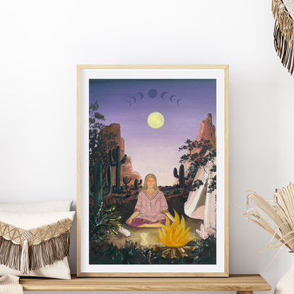 'StarChild Sunset' Fine Art Print