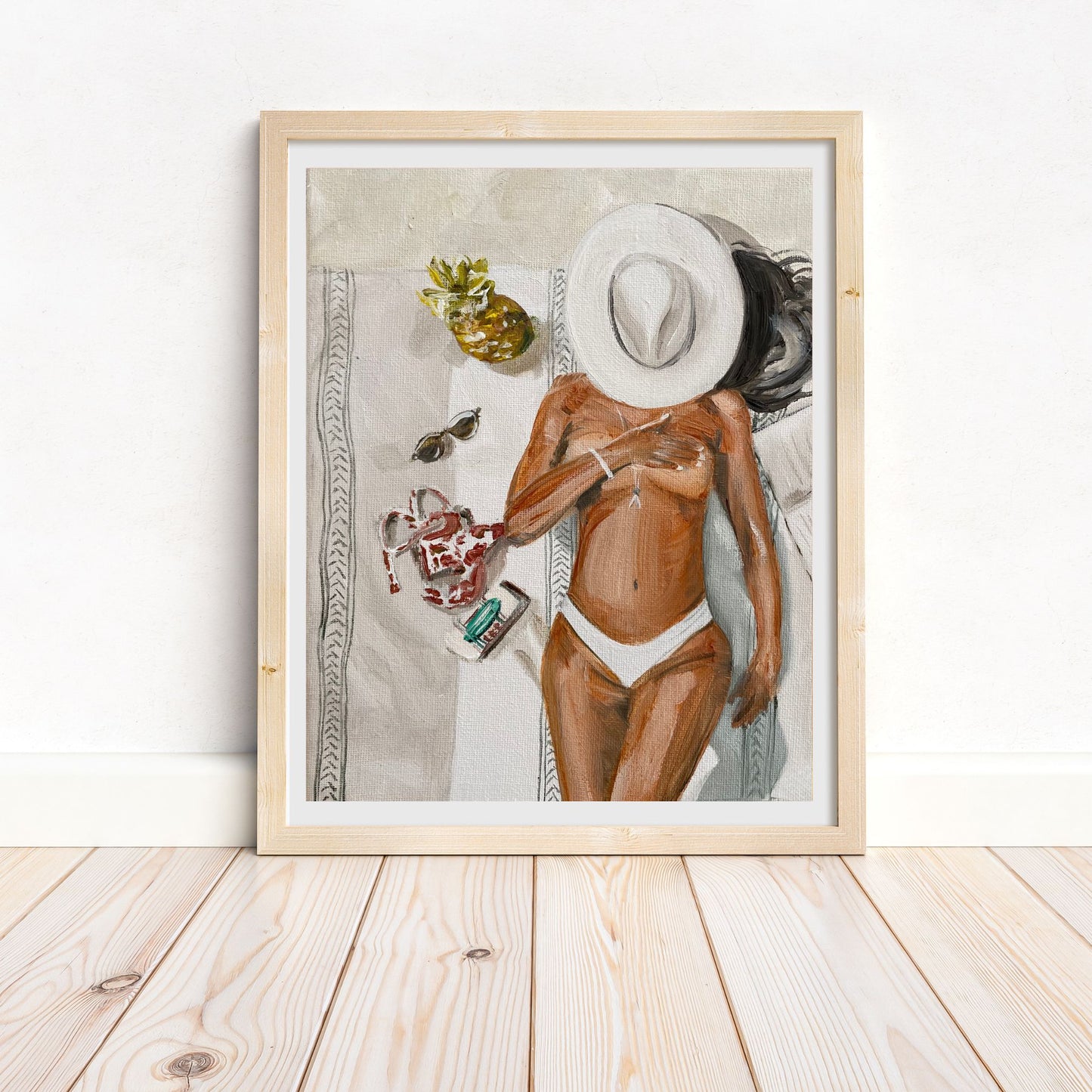 'Sunbath' Fine Art Print