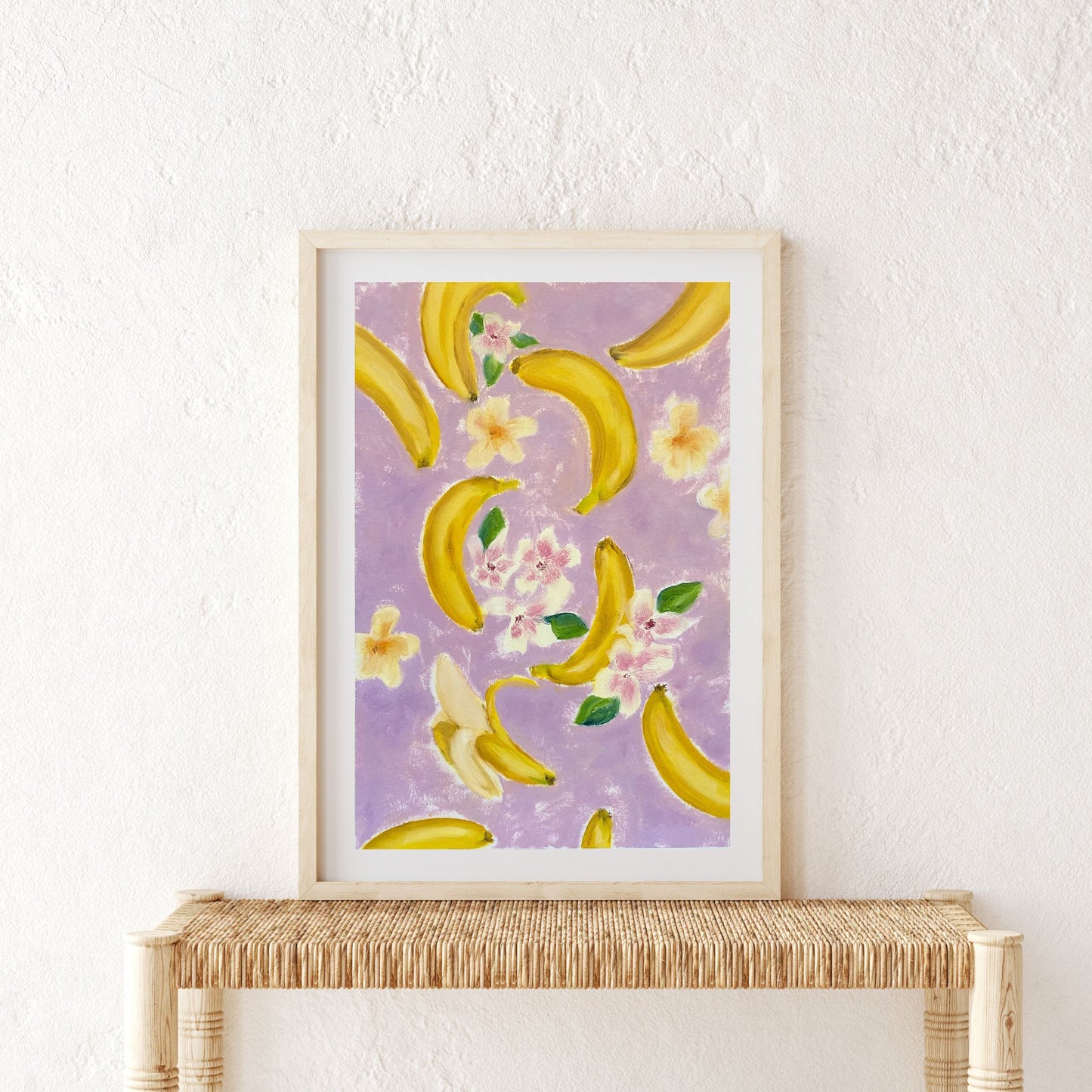 'Happy Banana' Fine Art Print