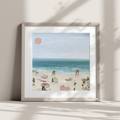 'Sunny Beach' Fine Art Print