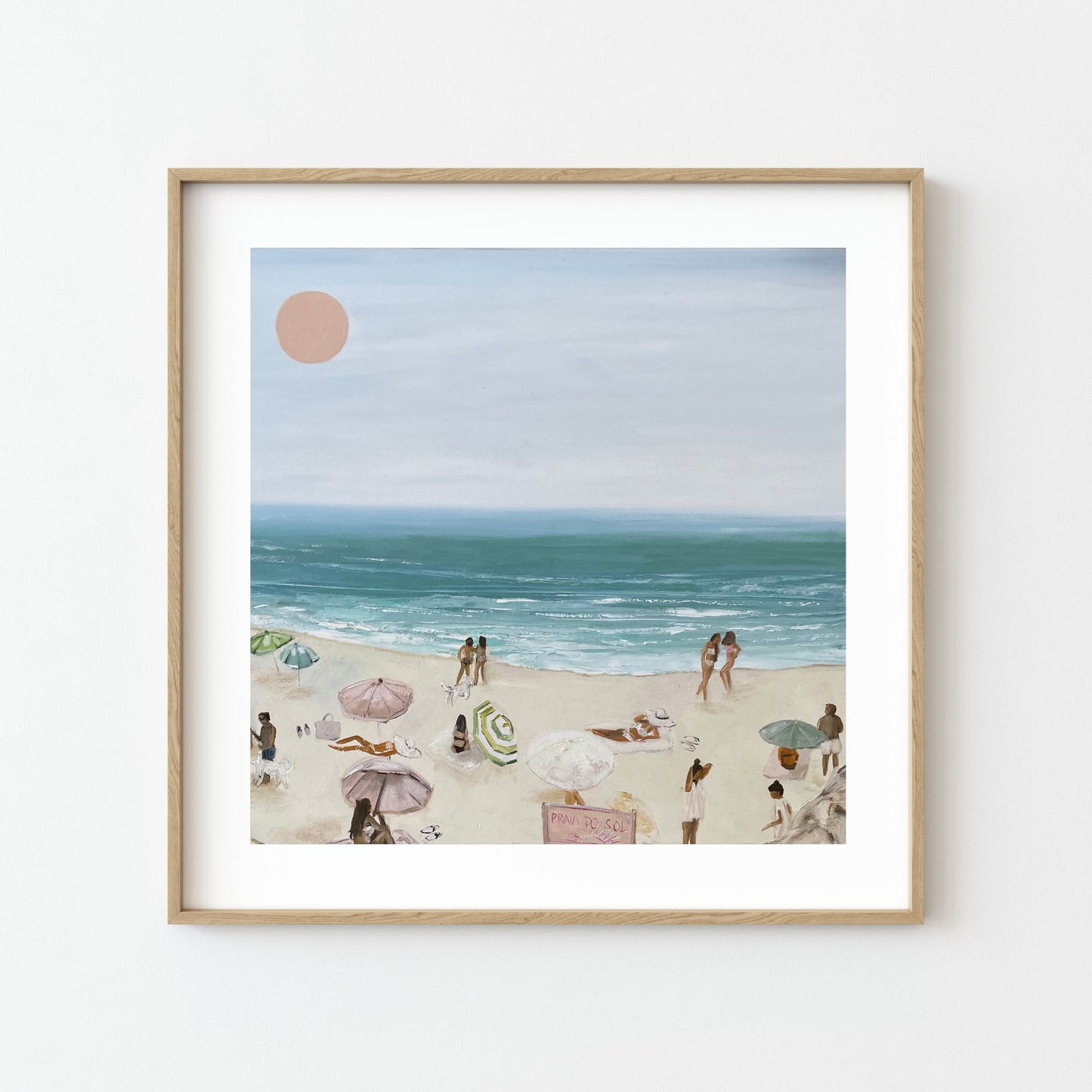 'Sunny Beach' Fine Art Print