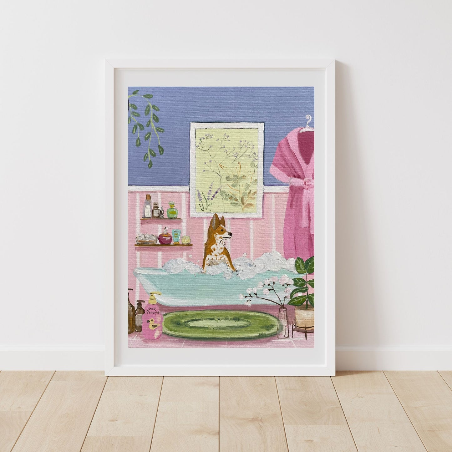 'Lavender Bath' Fine Art Print