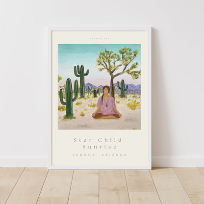 'Star Child Sunrise' Fine Art Print