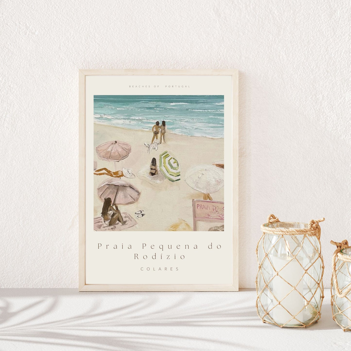 'Sunny Beach I' Fine Art Print