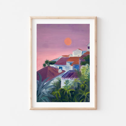 'Sunset Portugal' Fine Art Print