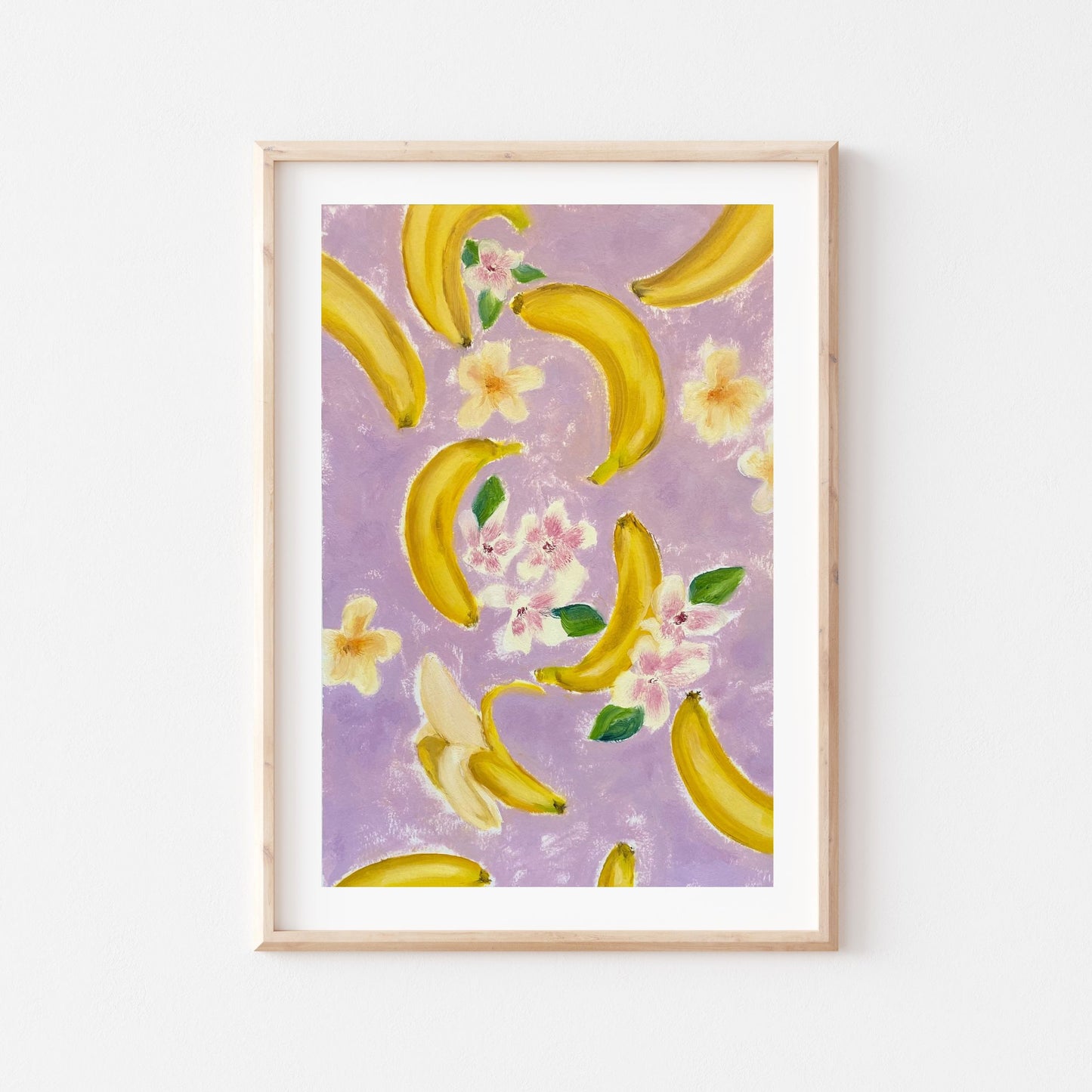 'Happy Banana' Fine Art Print