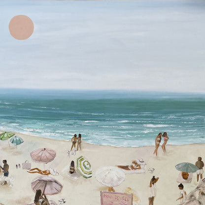 'Sunny Beach' Fine Art Print