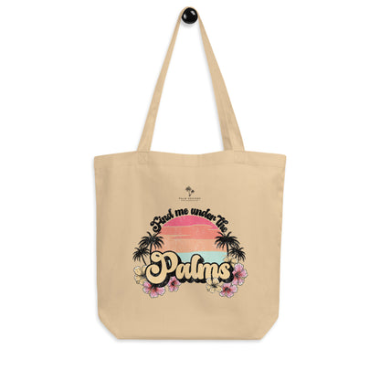 UNDER THE PALMS Eco Tote Bag