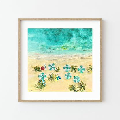 'Beach Time' Fine Art Print