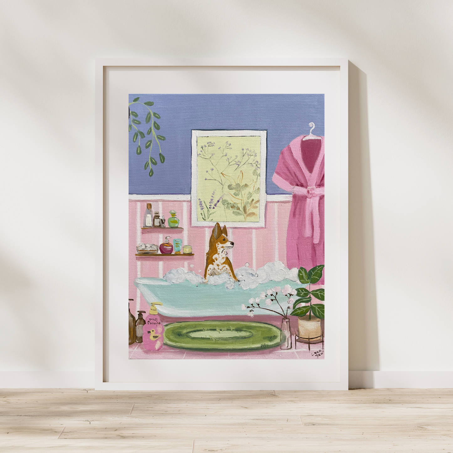 'Lavender Bath' Fine Art Print