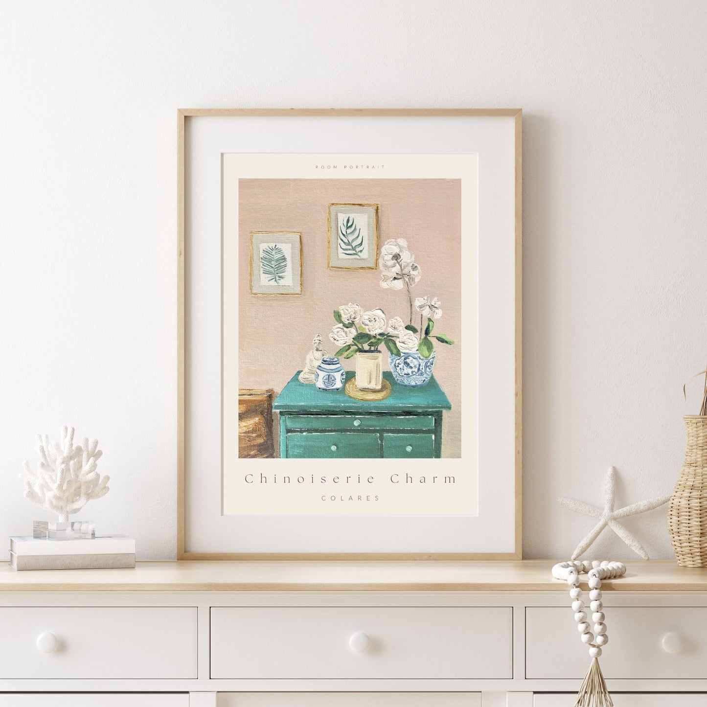 'Chinoiserie Charm' Fine Art Print