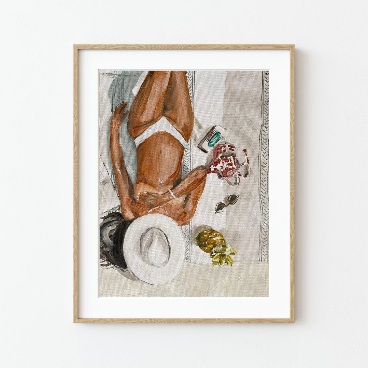 'Sunbath' Fine Art Print