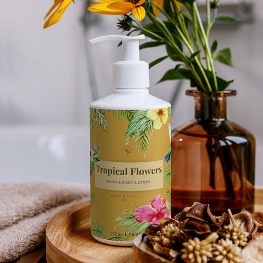 TROPICAL FLOWERS hand & body lotion