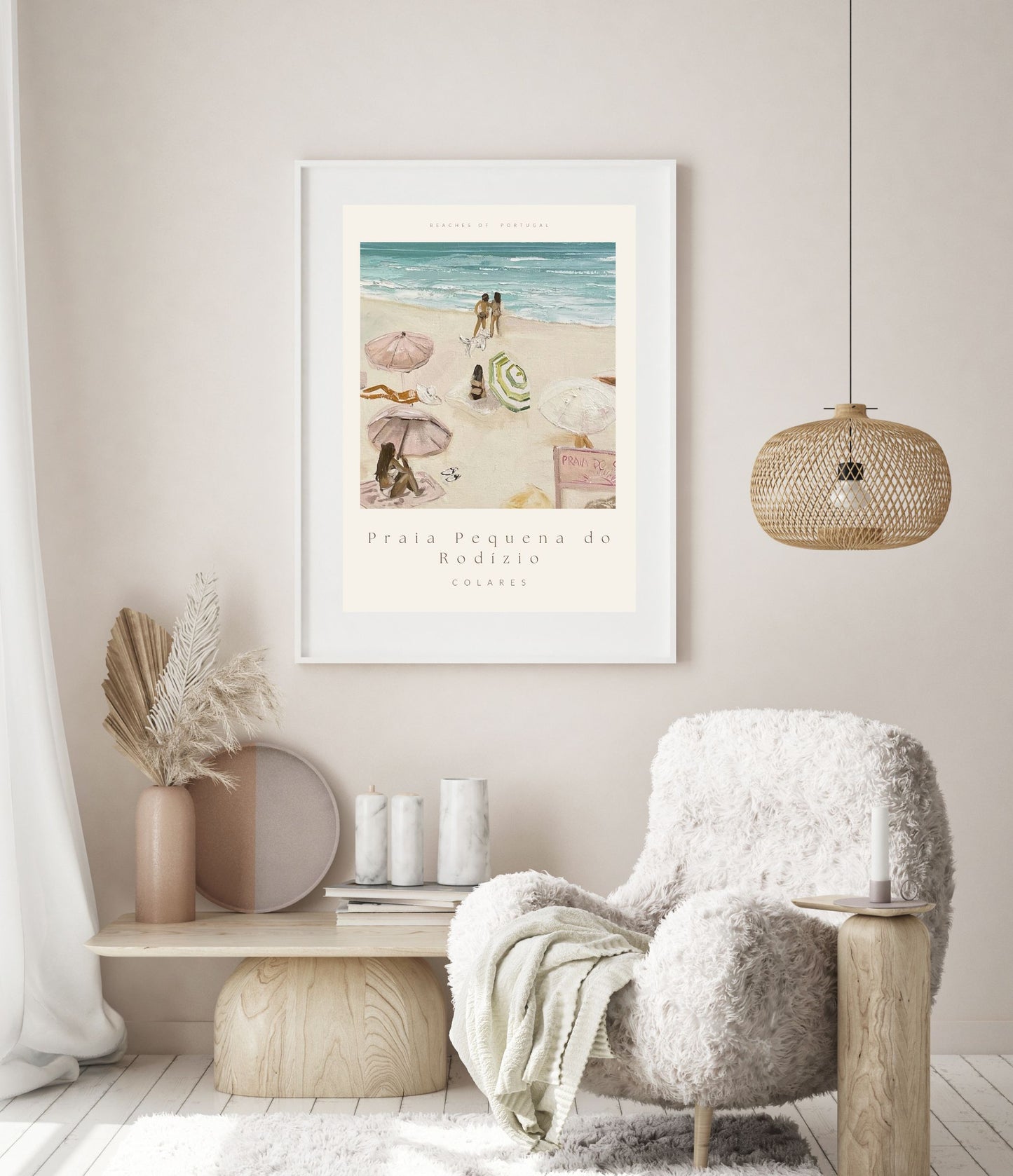 'Sunny Beach I' Fine Art Print