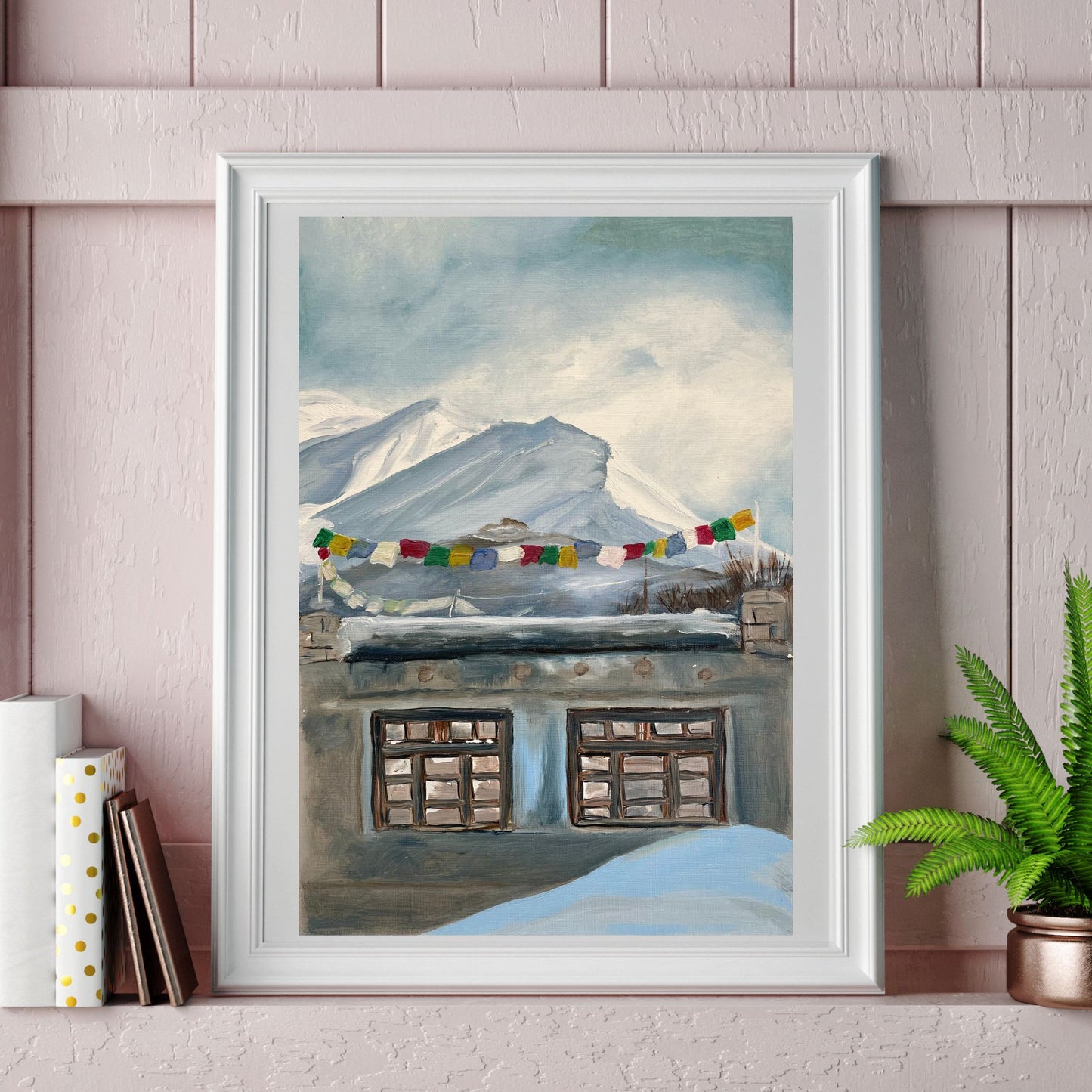 'Leh Himalayas' Fine Art Print