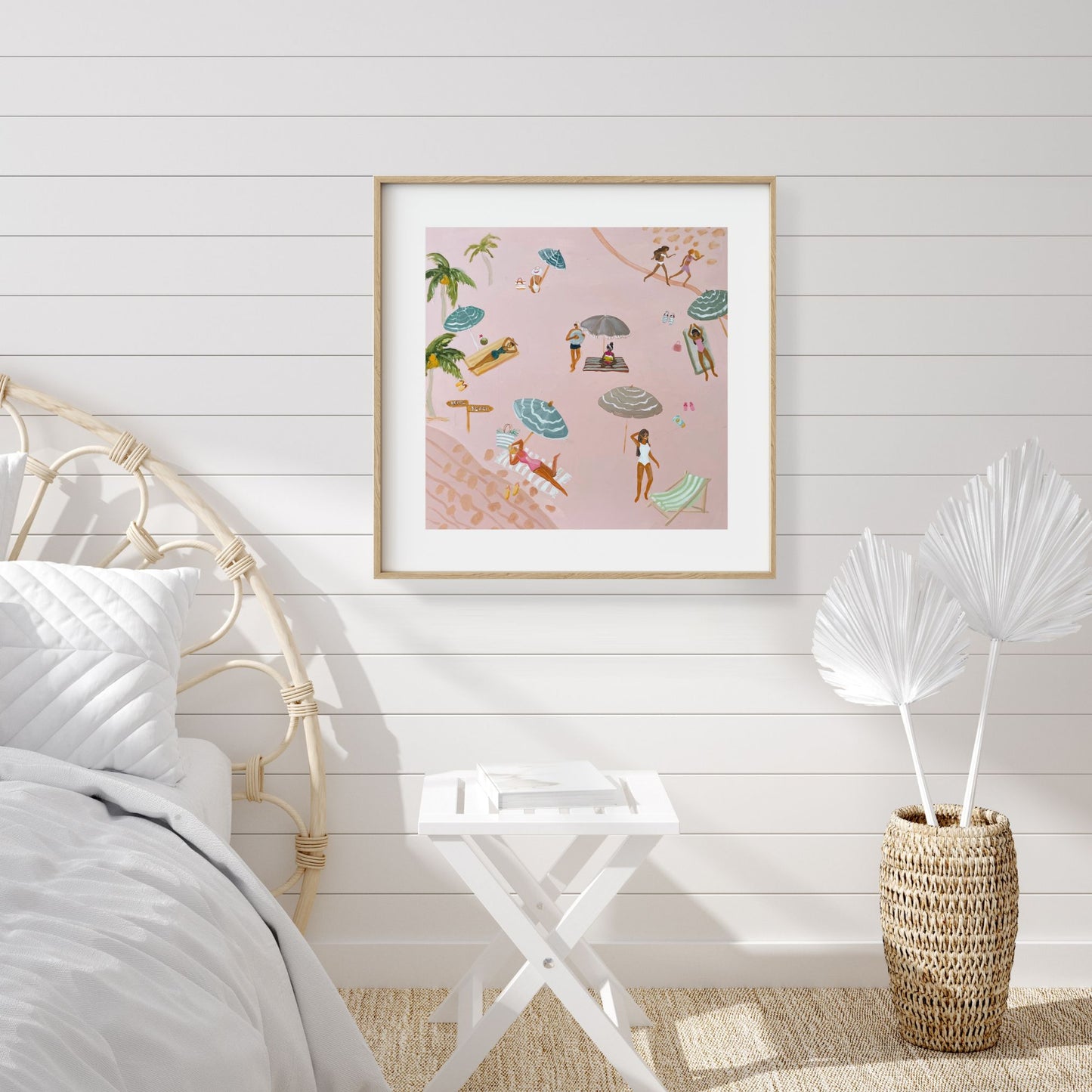 'Pinky Beach' Fine Art Print