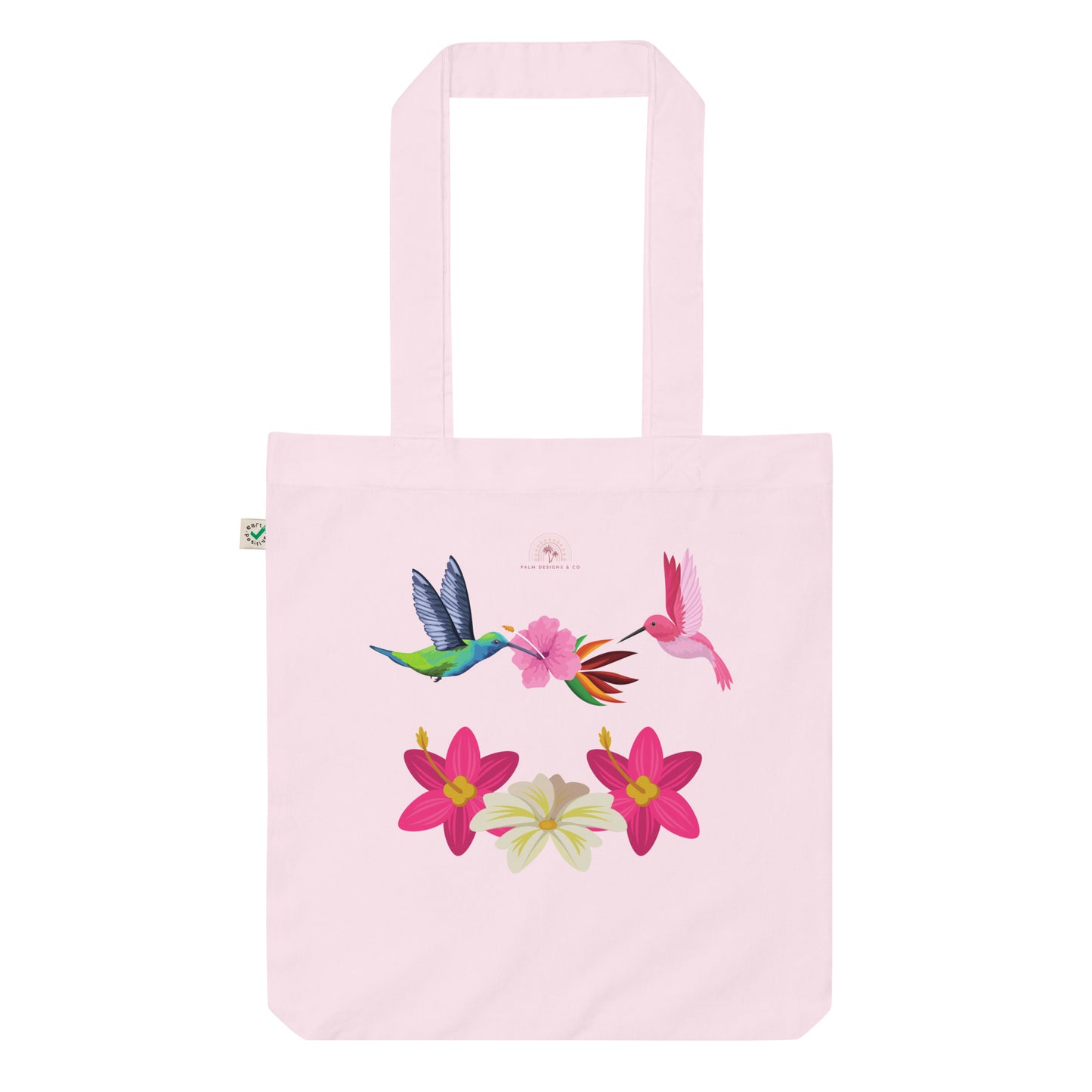 COLIBRI organic fashion tote bag