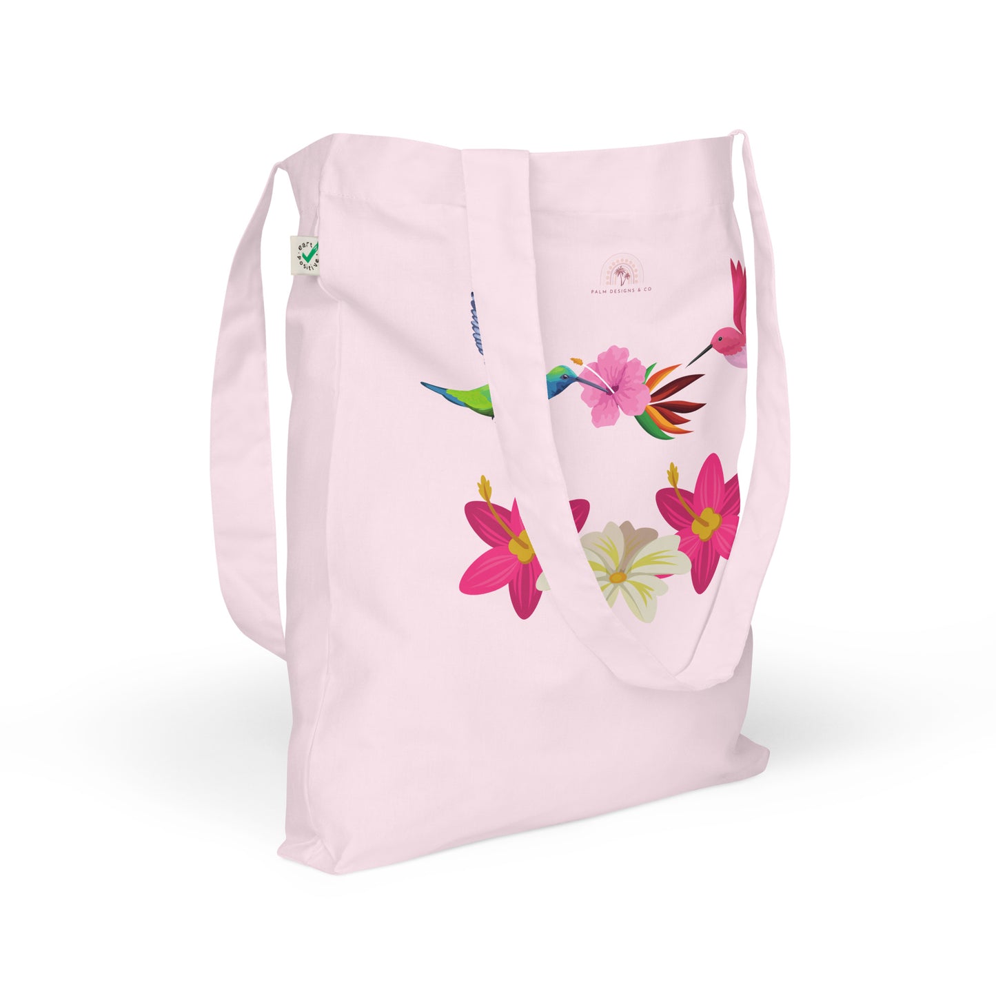 COLIBRI organic fashion tote bag