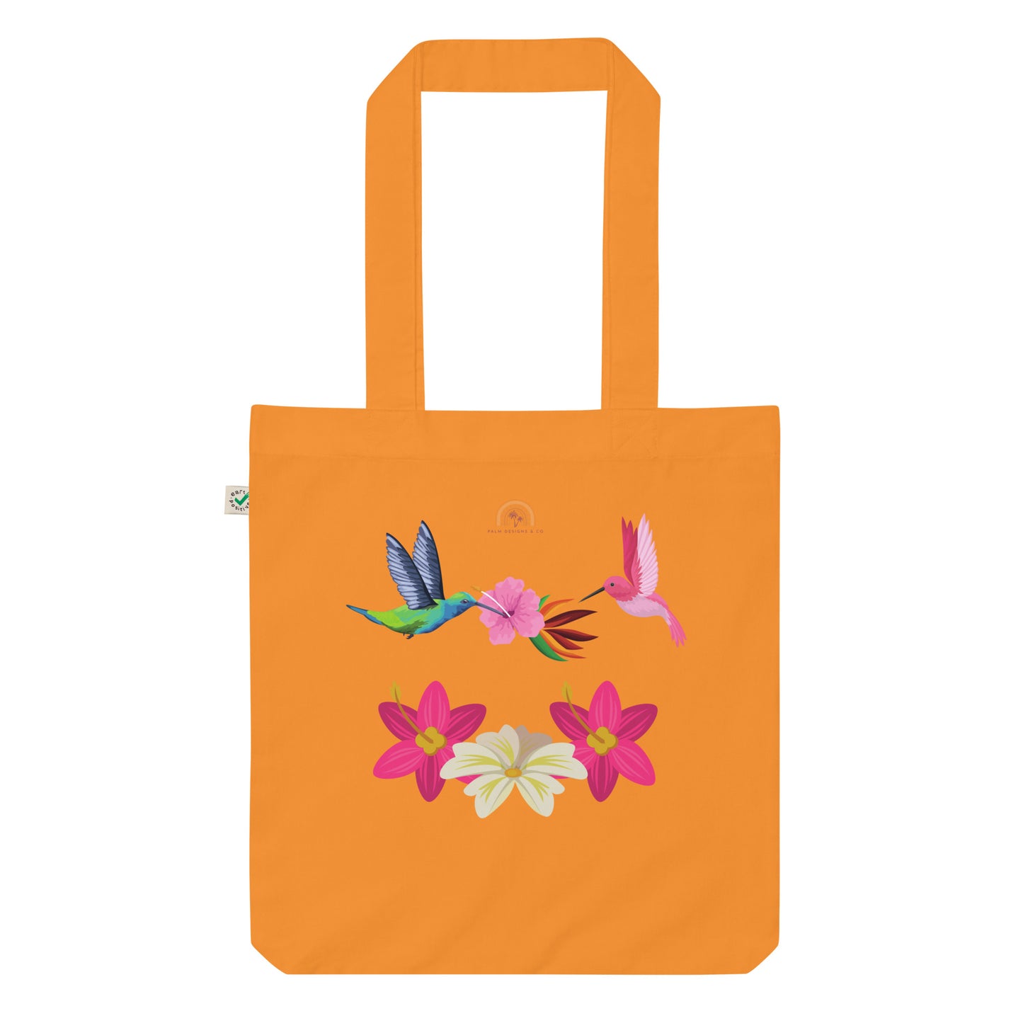 COLIBRI organic fashion tote bag