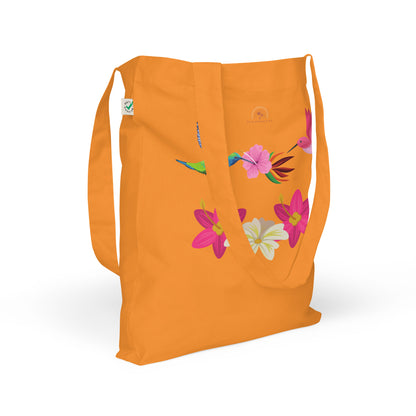 COLIBRI organic fashion tote bag