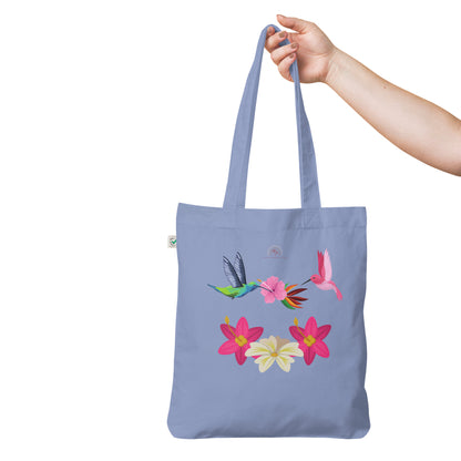 COLIBRI organic fashion tote bag