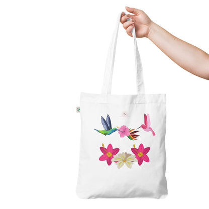 COLIBRI organic fashion tote bag