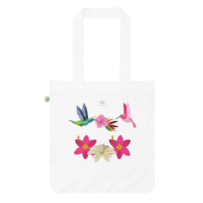 COLIBRI organic fashion tote bag