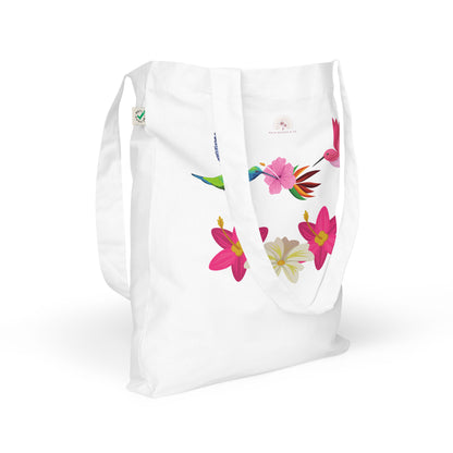 COLIBRI organic fashion tote bag