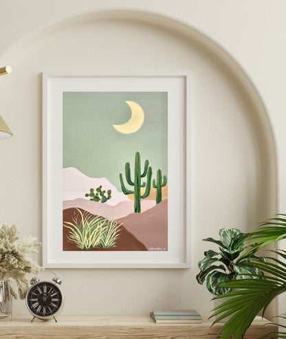 'The Waxing Moon' Fine Art Print