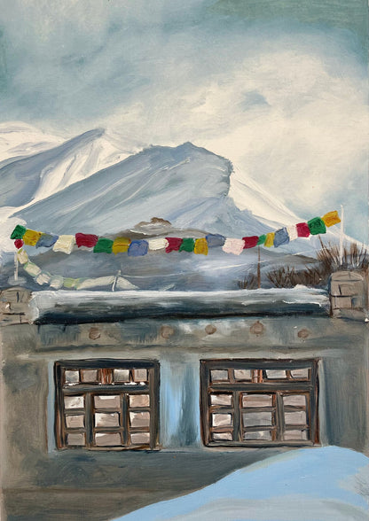 'Leh Himalayas' Fine Art Print