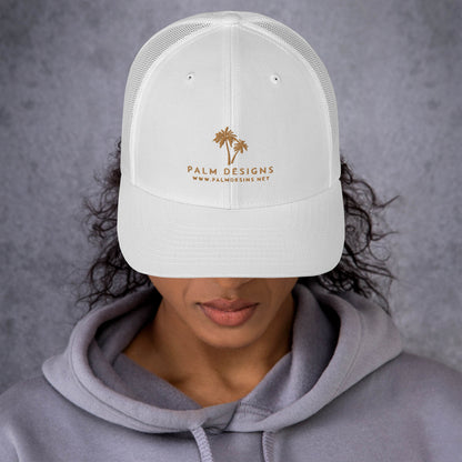 Palm Designs Classic White Cap